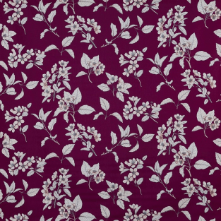 Prestigious Cherry Blossom Garnet Fabric